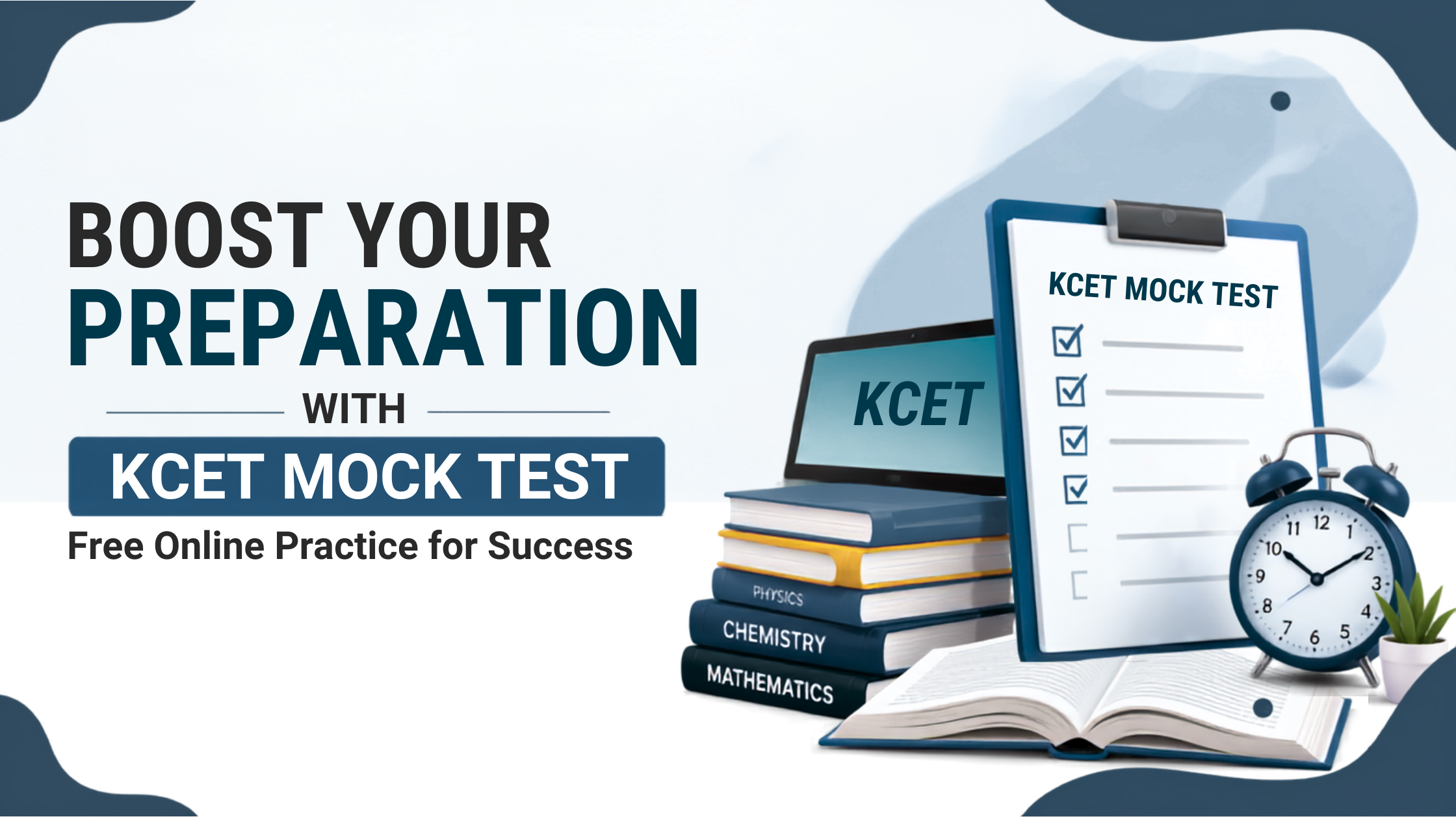 Students taking KCET mock tests to improve accuracy, speed, time management, confidence, and entrance exam preparation skills.