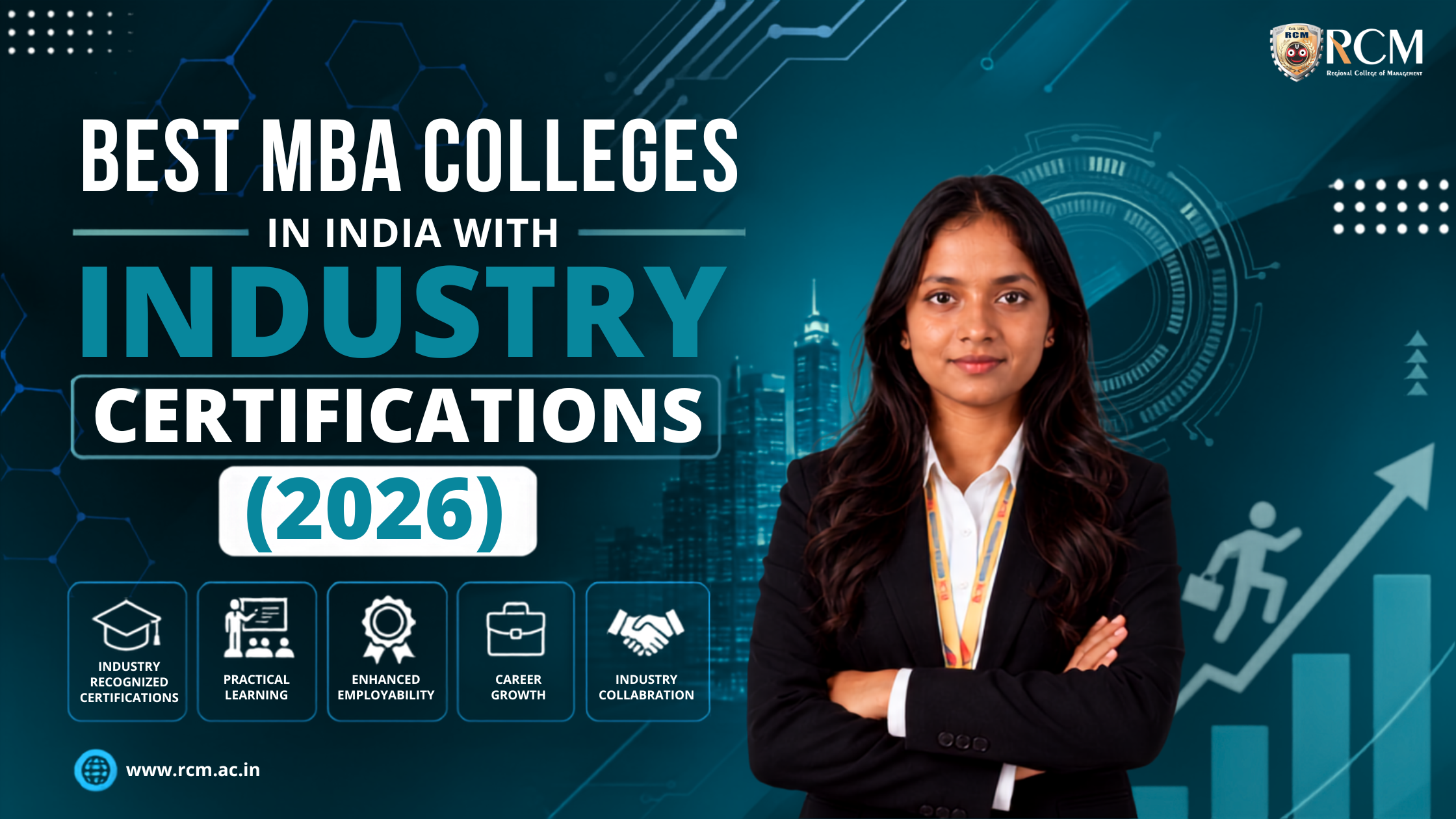 MBA students earning industry certifications through AI, analytics, live projects, corporate mentoring, and career-focused management education programs.