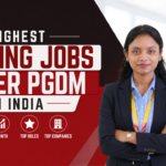 Highest paying jobs after PGDM in India with top salaries career growth roles and leading companies