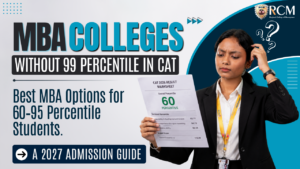 MBA colleges accepting 60 to 95 percentile in CAT for students seeking top B-school admissions 2027
