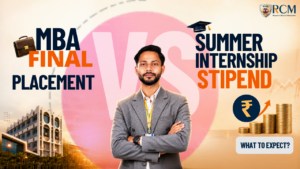 MBA fresher salary 2026 - internship stipend vs final placement package comparison