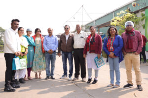 Milk Mantra plant tour group photo during industry visit