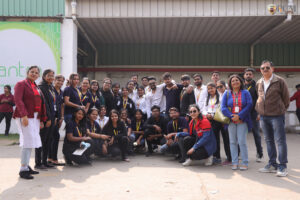 Milk Mantra plant tour – group with HR and QC teams