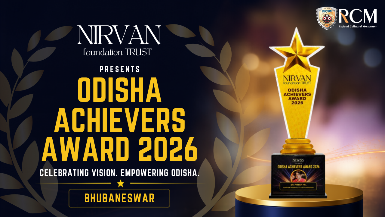 Odisha Achievers Award 2026 by Nirvan Foundation Trust celebrating excellence leadership innovation and social impact in Odisha