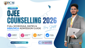 OJEE Counselling 2026 schedule, MBA MCA admissions, registration, choice filling, seat allotment guide.
