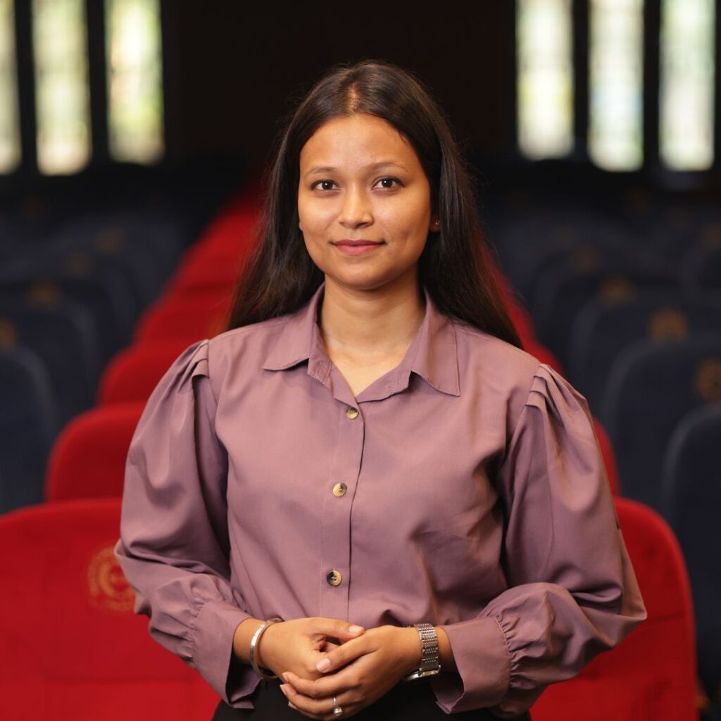 Puja Raut from MBA+ (2023–25) batch