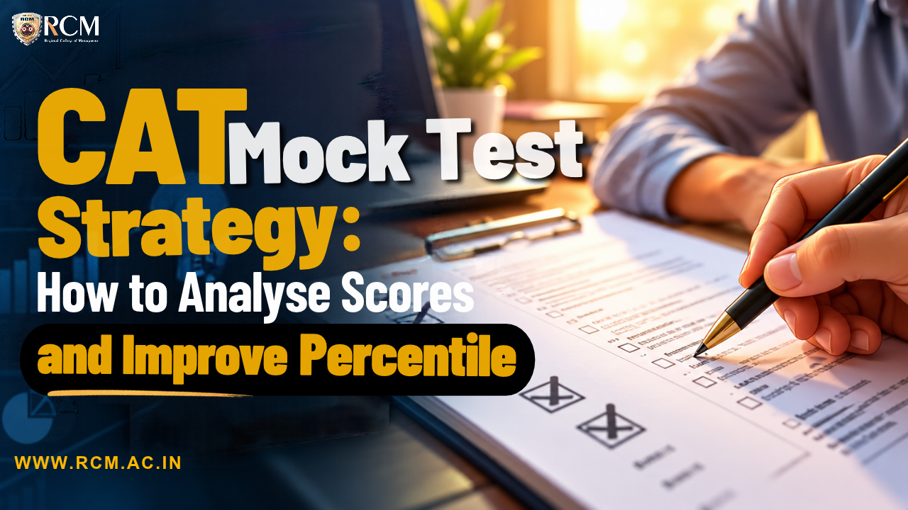 CAT mock test strategy guide covering practice tests, performance analysis, time management, accuracy improvement, and exam preparation.