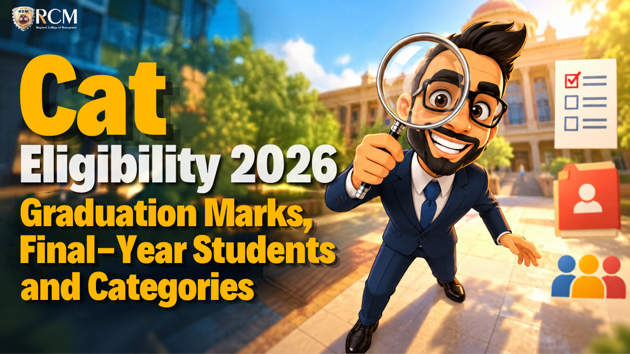 CAT 2026 eligibility criteria guide covering graduation marks, educational qualifications, category-wise requirements, final-year students, and age limits.