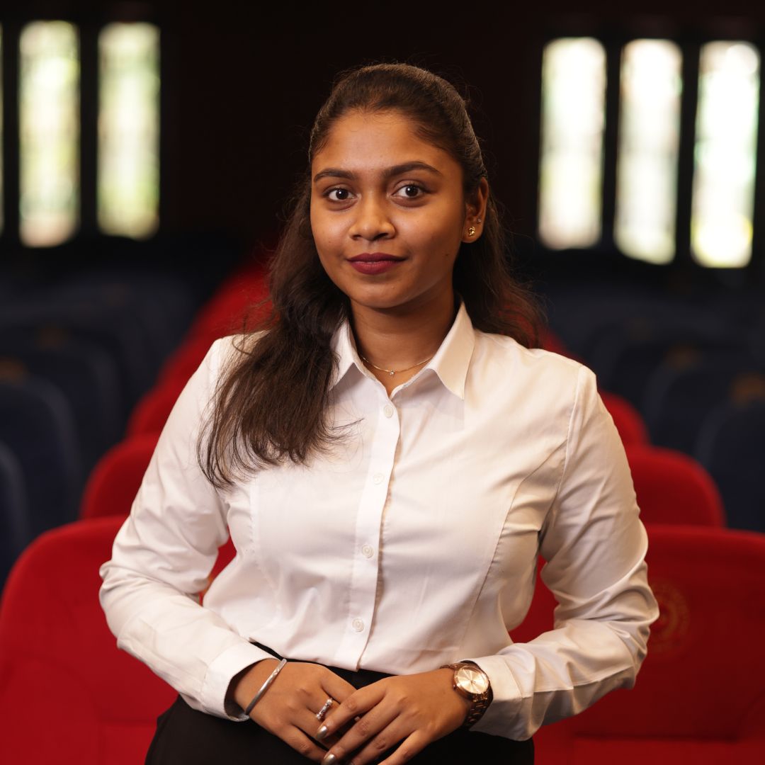 Sai Archana Patra, a student of the MBA+ (2023–25) batch at Regional College of Management (RCM)