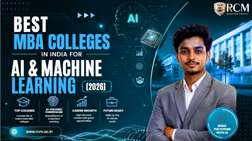Students exploring top MBA colleges in India for AI and Machine Learning specialization with career opportunities nationwide.