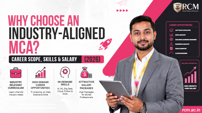 Students exploring industry-aligned MCA programs for AI, cybersecurity, analytics, career growth, and higher salary opportunities.