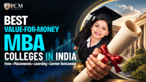 Value-for-money MBA colleges in India offering affordable management education, strong placements, industry exposure, and career-focused learning opportunities.