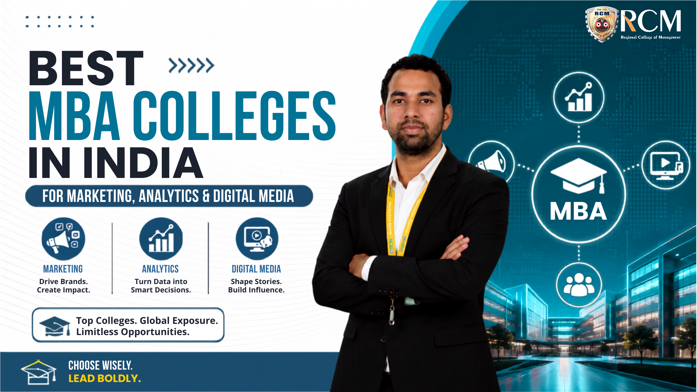 MBA students learning marketing analytics and digital media through data-driven strategies, branding, social media, AI, and practical projects.