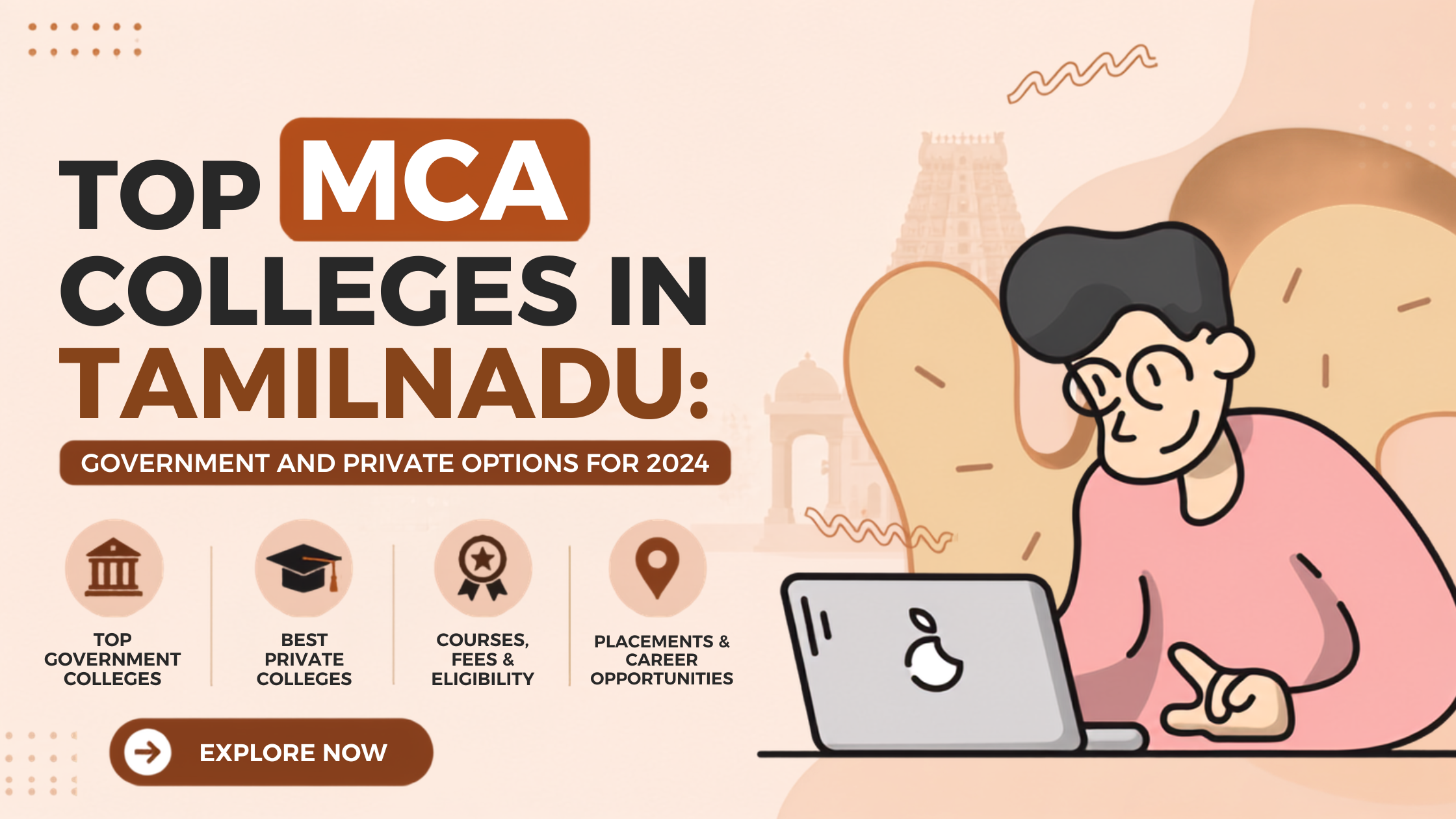 Top MCA colleges in Tamil Nadu offering quality education, industry exposure, placements, specializations, and career opportunities for students.