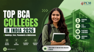Top BCA colleges in India 2026 rankings fees placements admissions guide for aspiring computer application students