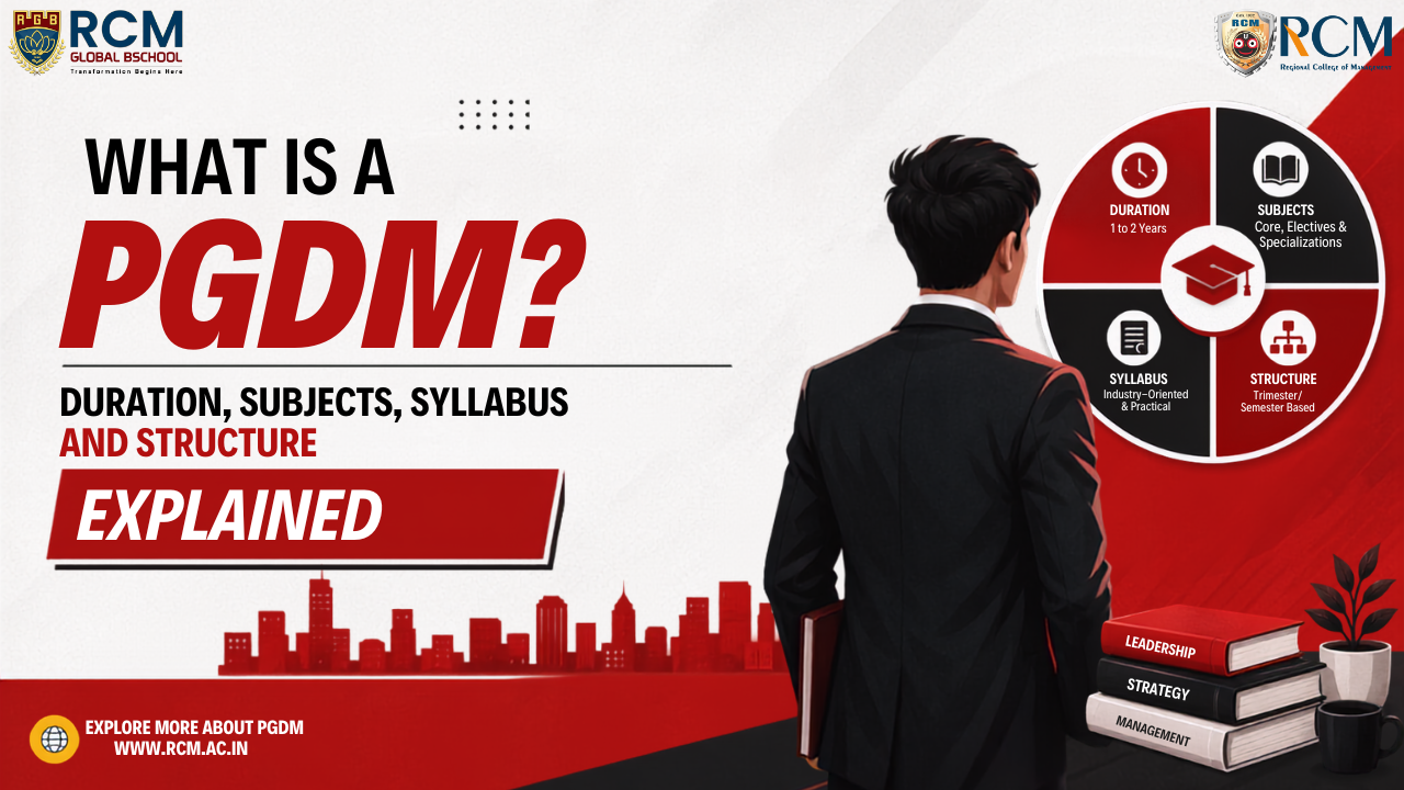 What is a PGDM course duration subjects syllabus structure explained for management aspirants and students clearly