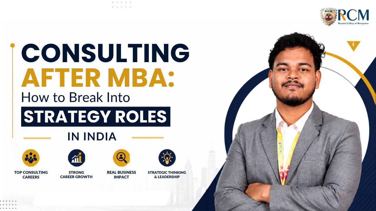 Consulting after MBA in India career opportunities