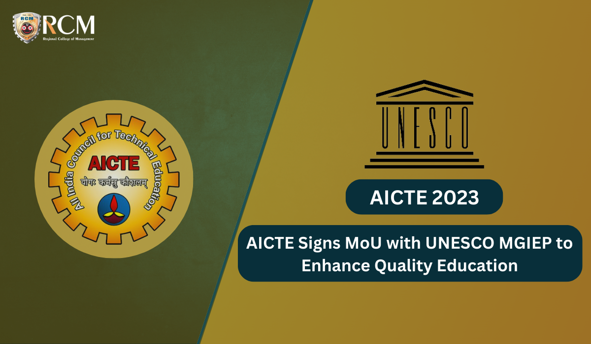 AICTE Signs MoU with UNESCO MGIEP to Enhance Quality Education.