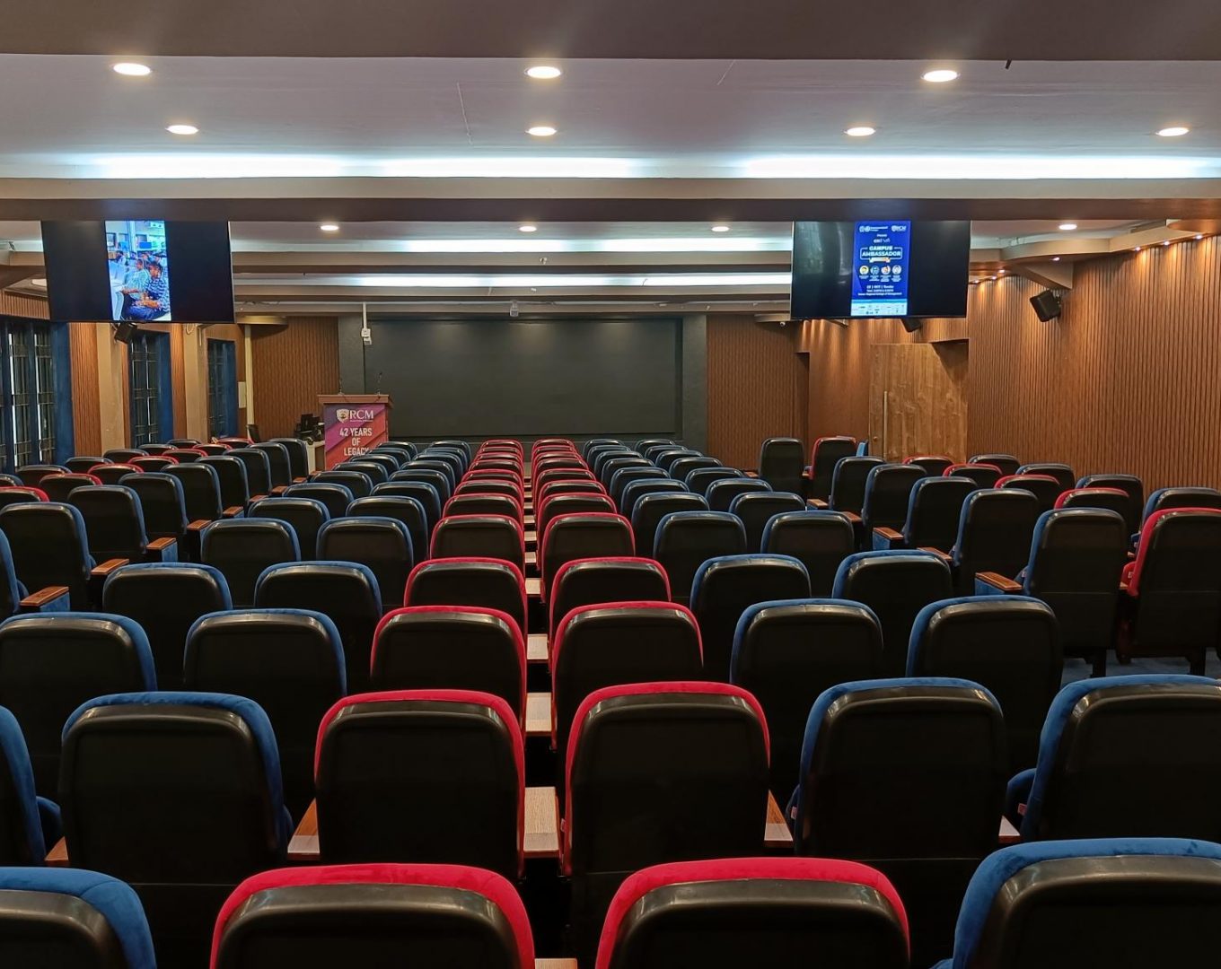 RCM auditorium back