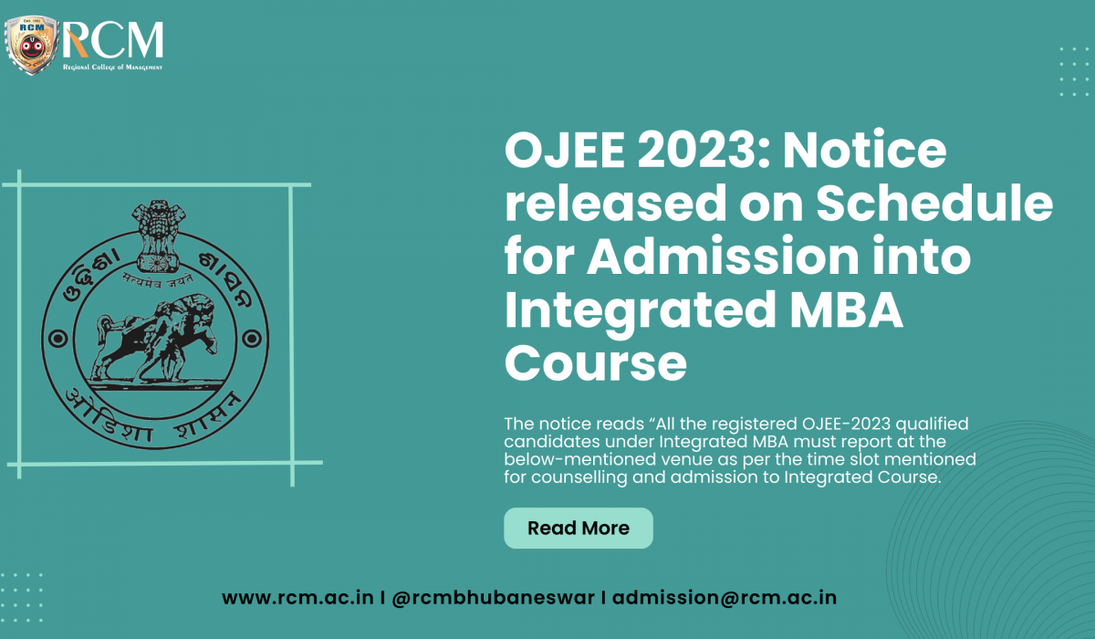 OJEE 2023 Integrated MBA