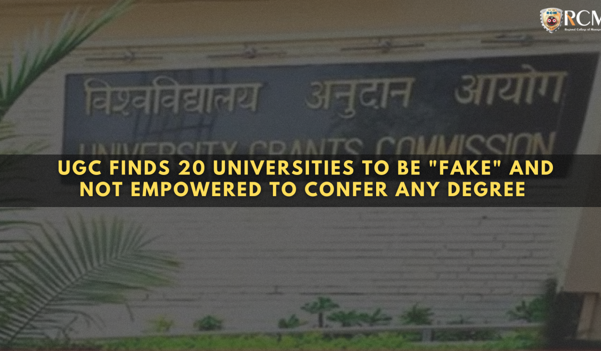 UGC Fake Degree