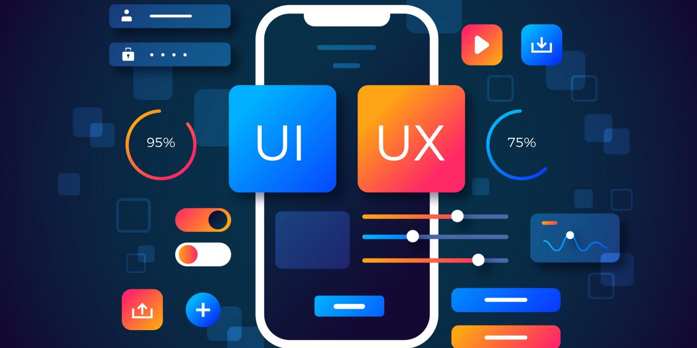 UI UX background UI UX background