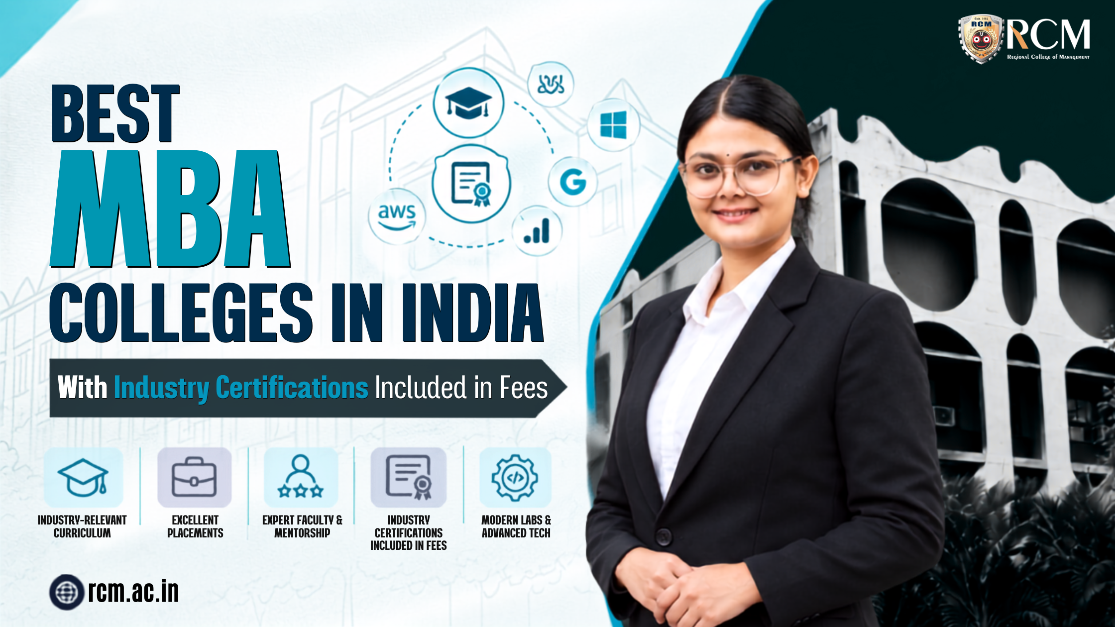 Best MBA colleges in India offering industry certifications, practical learning, professional skills, placements, and career-focused management education.