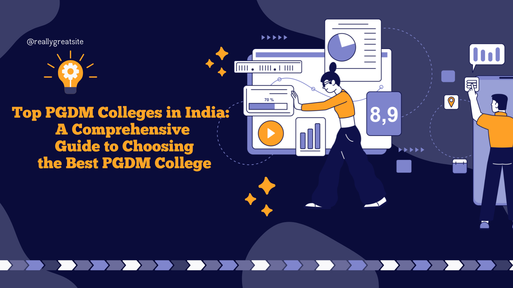 Top PGDM colleges in India offering industry-focused education, placements, management skills, specializations, and career opportunities.