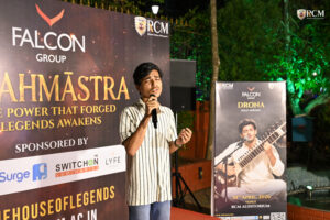 Captivating solo singing performance at Voice Voyage Brahmastra 2026 showcasing student musical talent and confidence