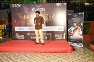 Solo singing competition at Voice Voyage Brahmastra 2026 featuring talented college performers at RCM Bhubaneswar