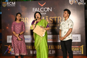 Official solo singing competition of Voice Voyage Brahmastra 2026 featuring inter college vocal performances at RCM