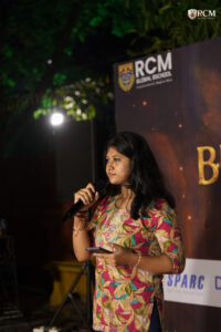 Official solo singing competition of Voice Voyage Brahmastra 2026 featuring inter college vocal performances at RCM