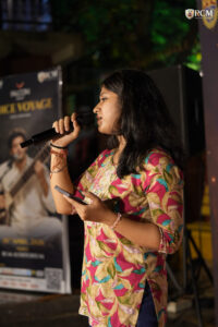 Memorable solo singing moments from Voice Voyage Brahmastra 2026 college music competition in Bhubaneswar