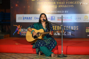 Memorable solo singing moments from Voice Voyage Brahmastra 2026 college music competition in Bhubaneswar